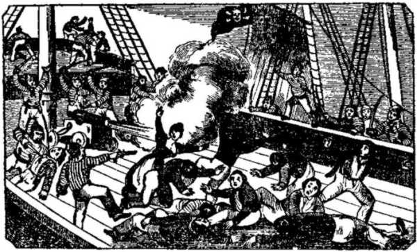 Death of Lafitte, the Pirate