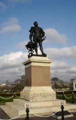 Statue of Drake on Plymouth Hoe