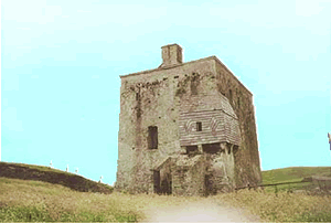 Grace's Castle on Clare Island, County Mayo
